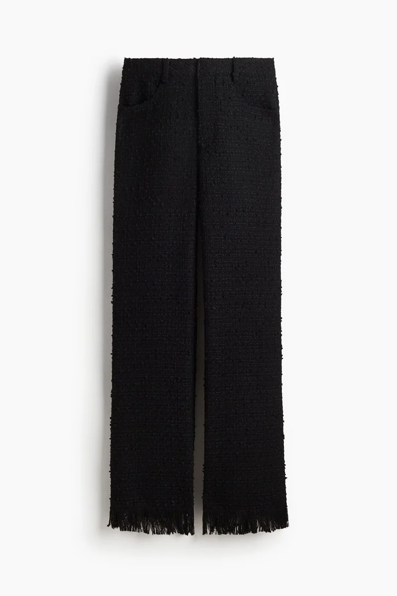 H&M Textured trousers