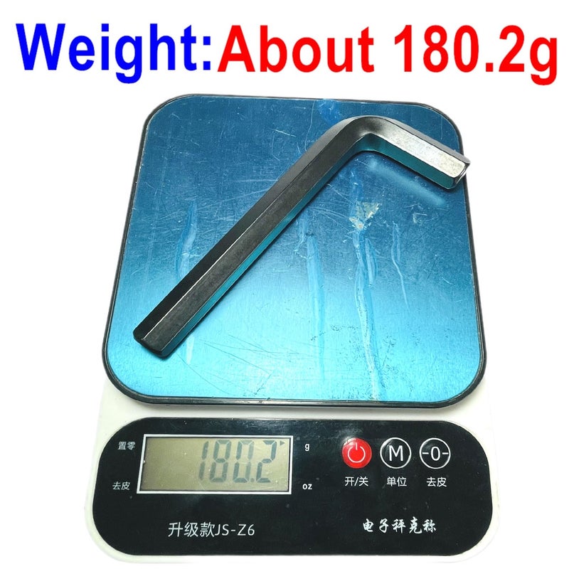 Zdingtech 1/2 Allen Wrench Sets 1/2"" Hex Key Wrench Set Allen Key Door Key L Shaped Hex Wrench Set With Long Arm.1Pcs - Image 4