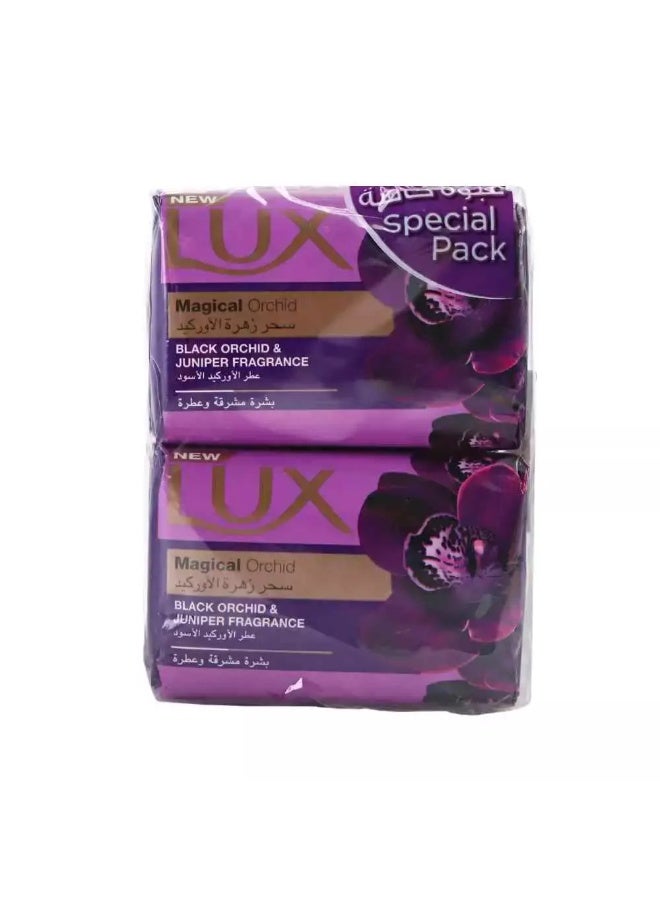 Lux صابون لكس السحري بالاوركيد الأسود وعطر العرعر - 6X170 جرام - Image 1
