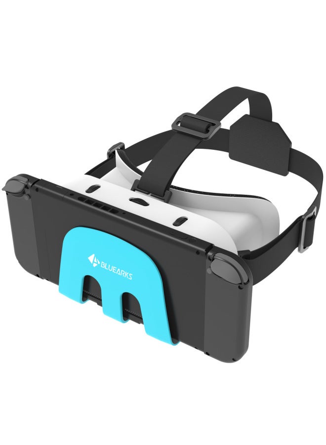 Head-mounted VR Game Switch Accessories 3D Helmet Meta Universe For Nintendo VR Glasses-Color:Special Offer