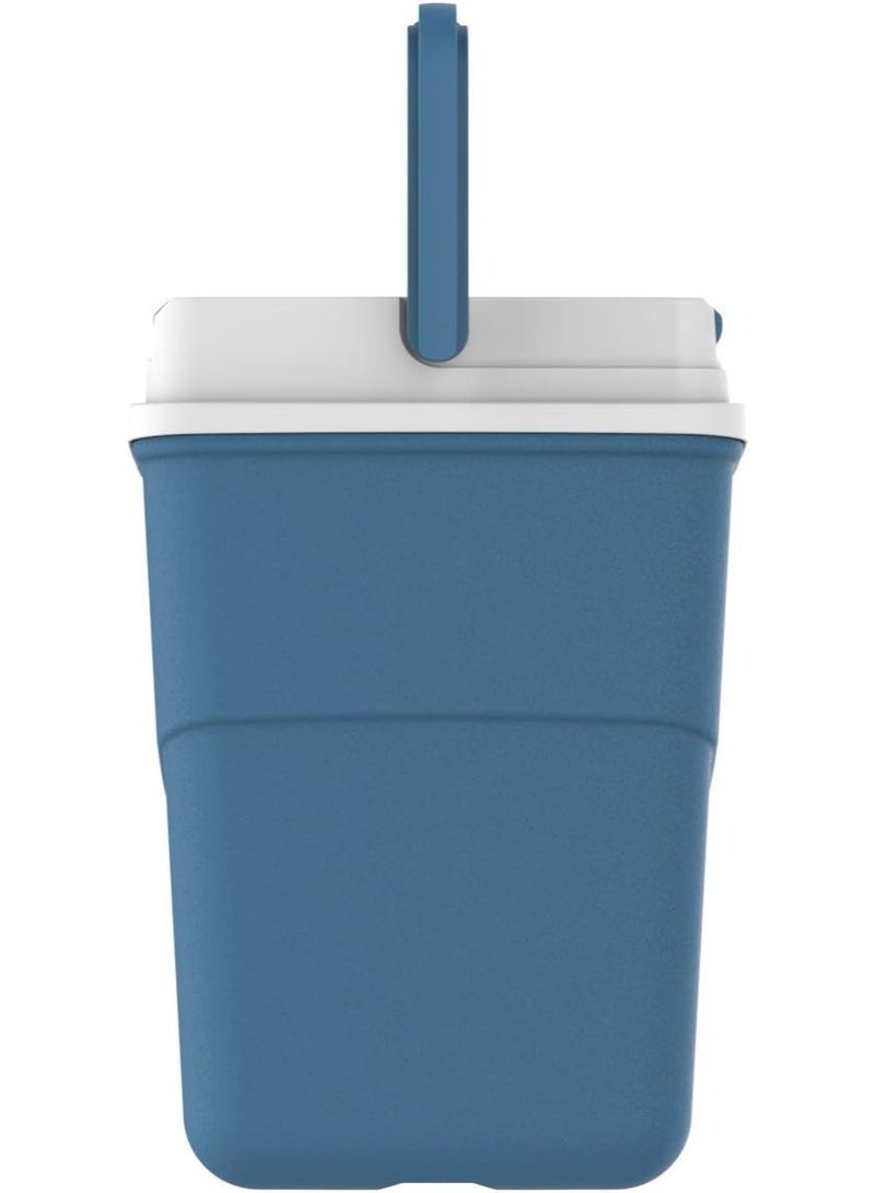 Keep Cold Picnic Ice Box 20 Litres Light Blue and White - Image 2