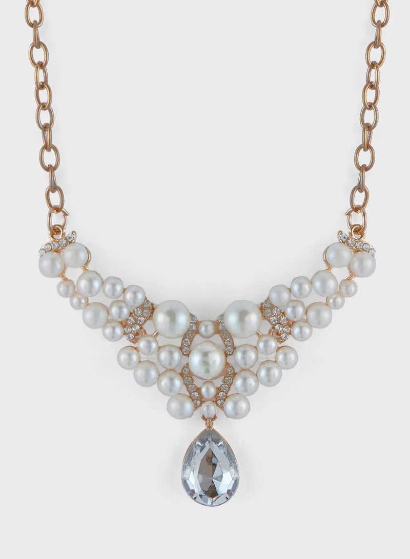 ONLY Lfrederikke Necklace-Earring Set