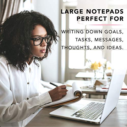 Graphique Large Notepad, Future is Female – 6" x 8", Cute Notepad with 150 Tear-Off Sheets, Features the Quote “You Go Girl” on Every Page – Perfect for Note Taking, List Making, and More - Image 5