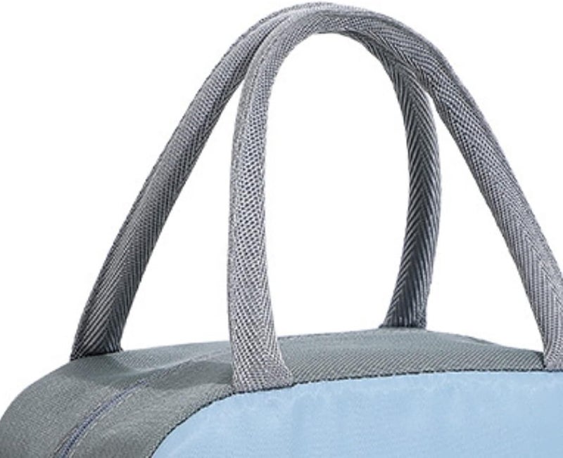 Flywind Kids Lunch Bag for Girls Boys Students | Small Foldable Waterproof Lunch Box for Travel Picnic School | Reusable Cartoon Insulated Lunchbag (Grey Koala) - Image 4