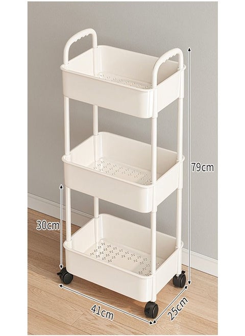 3 Layer Multifunctional Rolling Cart