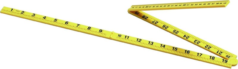 LEARNING ADVANTAGE Folding Meter Stick | Measure in Inches, Centimeters, Millimeters and Meters | Learn Metric and Imperial Measurement Systems - Image 1