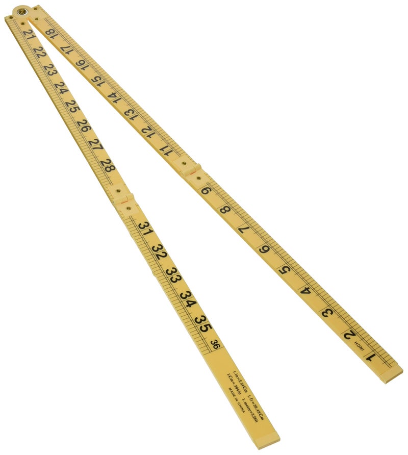 LEARNING ADVANTAGE Folding Meter Stick | Measure in Inches, Centimeters, Millimeters and Meters | Learn Metric and Imperial Measurement Systems - Image 2