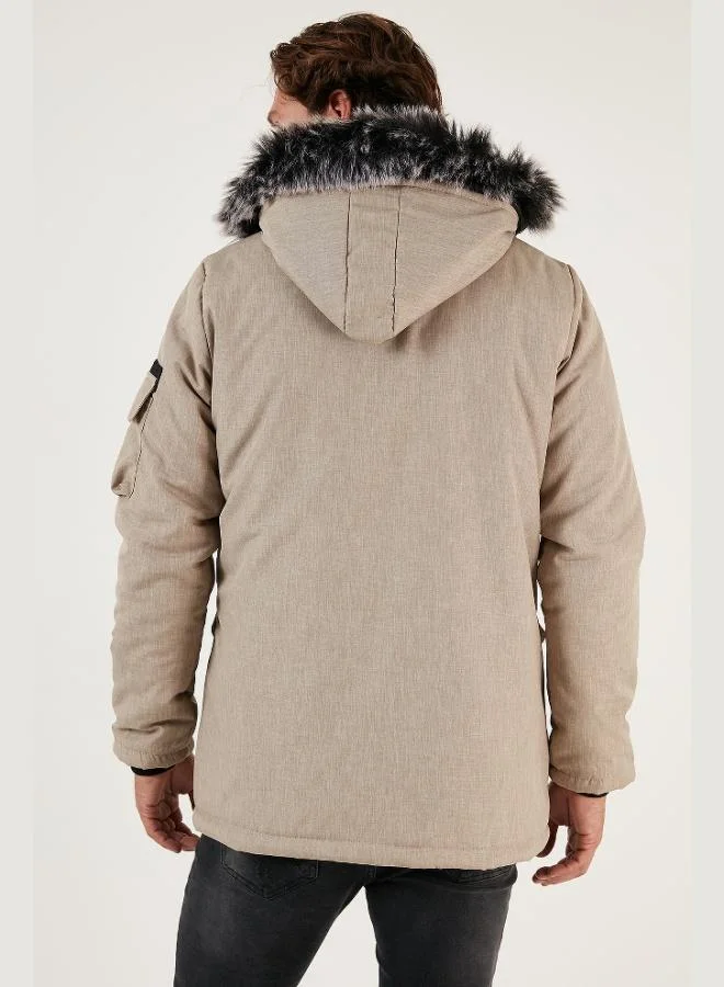 Buratti  Buratti Plush Lined Waterproof, Windproof, Cold-Resistant Slim Fit Jacket for Men - JACKET 5711051 for Men | Best Price UAE