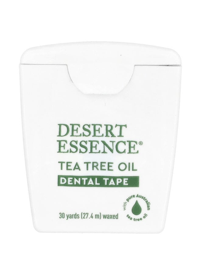 DESERT ESSENCE Desert Essence, Tea Tree Oil Dental Tape, Waxed, 30 Yds (27.4 m)  - Image 3