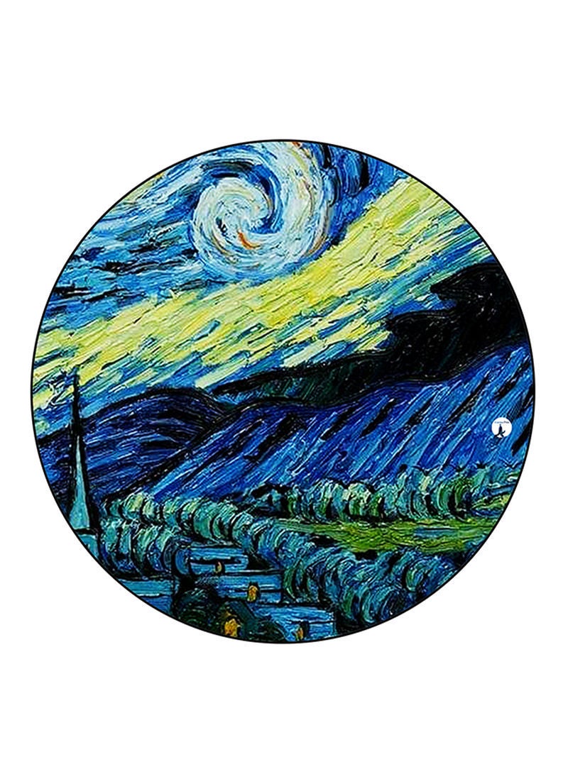 RKN Starry Night Printed Mouse Pad  Multicolour