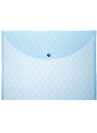 1-Piece Clear Document Bag With Button Closure Blue - pzsku/Z3CF0D26D274365F15CD4Z/45/_/1739689940/e5248e88-dab8-4144-a255-966e1ebc898f