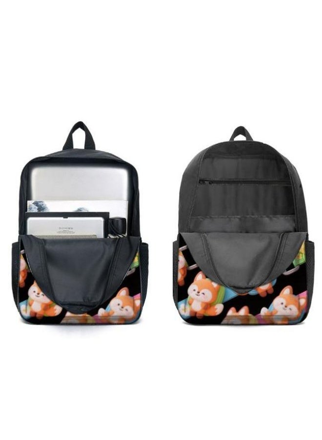 Bright Li Fire Unlock the fashion style of children's fun! Three-piece bag set, cartoon elements make children and teenagers super stylish (students, children, friends outings, mountain climbing, schooling, etc. are available) - 19 - Image 4