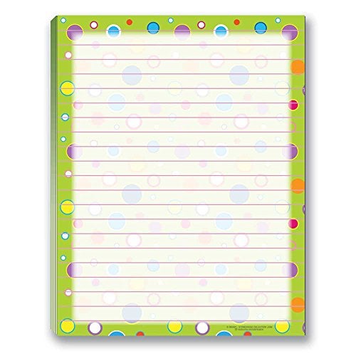 Stonehouse Collection Fun Pattern Designs Pads - USA Made- 4 Assorted Notepads - Shopping List, Teachers, Home, Office, Small Gift - USA Made - Image 2