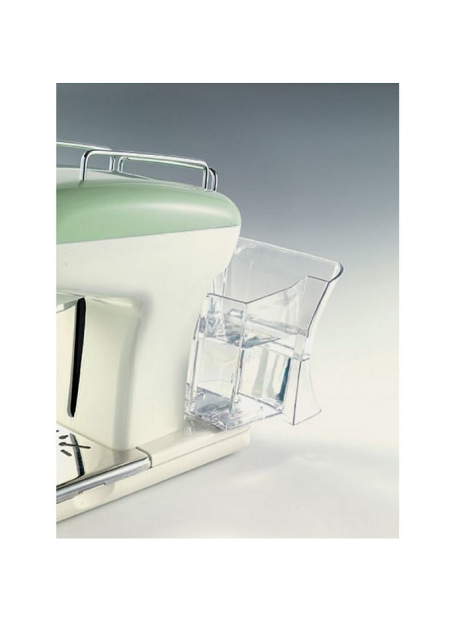 أريتي 850W Vintage Espresso Machine Green and White 900ml 00M138914ARSA 900 ml 850 W 00M138914ARSA Green and White - Image 4