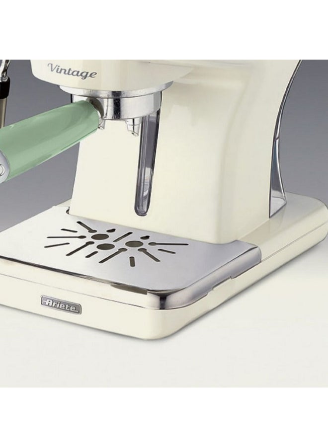 أريتي 850W Vintage Espresso Machine Green and White 900ml 00M138914ARSA 900 ml 850 W 00M138914ARSA Green and White - Image 3