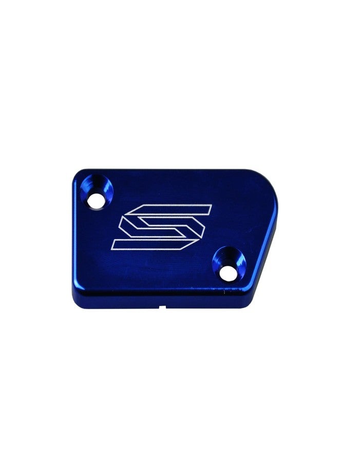SCAR Front Brake Reservoir fluid Cap Cover Compatible with YAMAHA YZ YZX YZF YZ-F WR 125 250 450 07-23 - Blue - Image 1