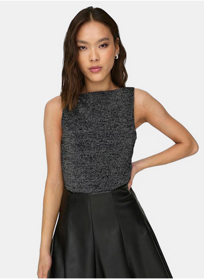 ONLY Onlroma S/L 2-Ways Shine Top Jrs  - Image 1