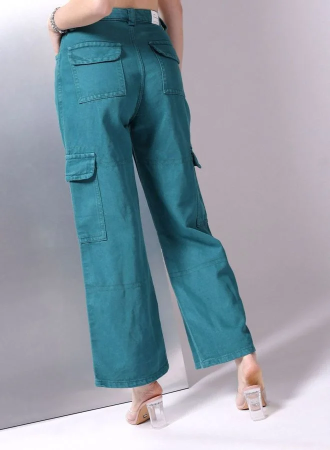 Freehand  Women Boxy Fit Printed High Rise Jeans  | Best Price UAE