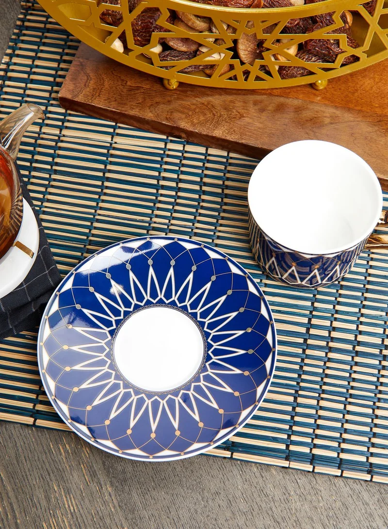 Nimah Patterned Tea Cup & Saucer