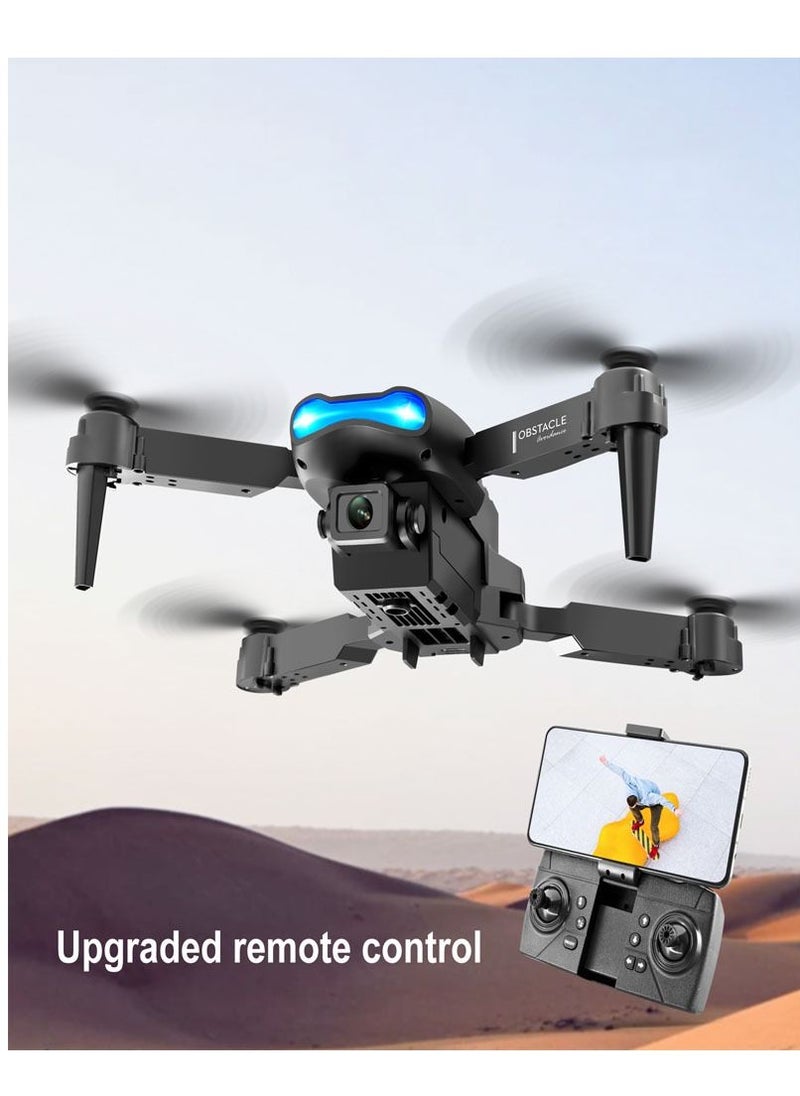Mi VAZA - Black E99 Pro HD 1080P Dual Camera GPS WiFi FPV Drone With 1 Battery - Image 1