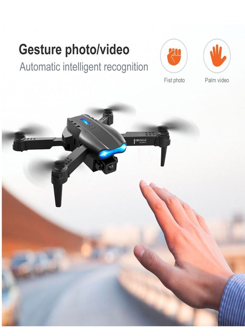Mi VAZA - Black E99 Pro HD 1080P Dual Camera GPS WiFi FPV Drone With 1 Battery - Image 1