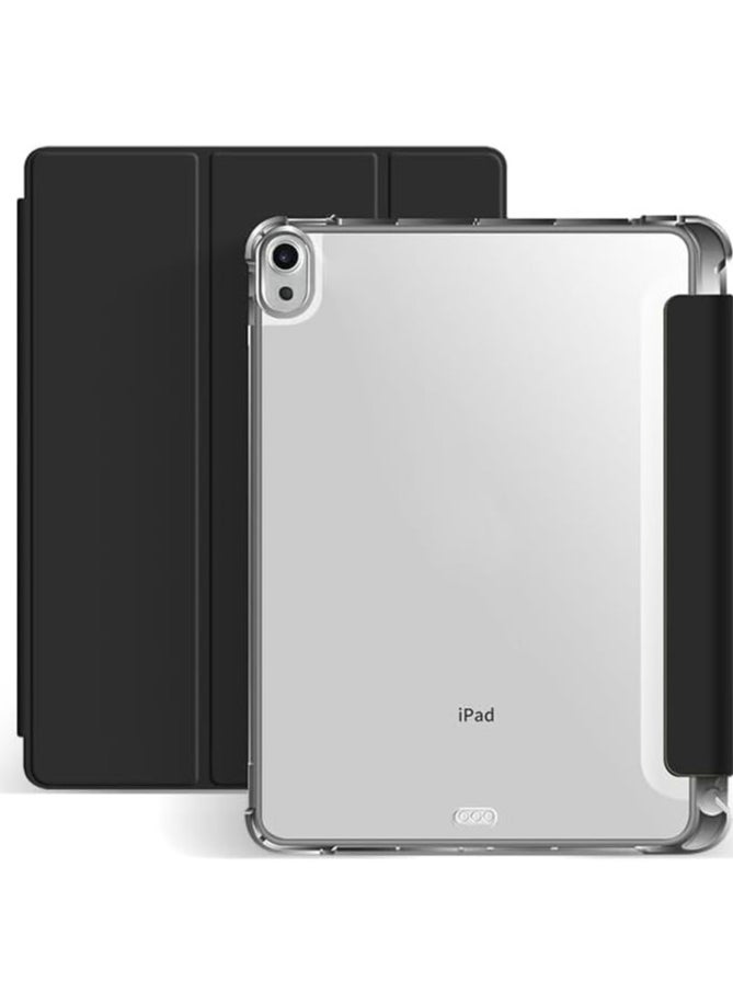 General - iPad Air 11 inch 6th Generation (M2, 2024) Case with Pencil Holder, Auto Wake/Sleep,Case with Clear Back Shell for iPad Air 11 - Image 1
