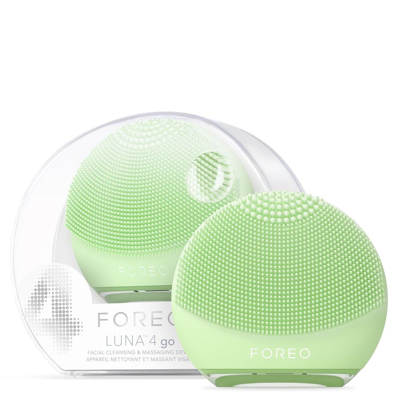 FOREO LUNA 4 go Face Cleansing Brush & Firming Face Massager | Premium Face Care | Enhances Absorption of Facial Skin Care Products | Simple Skin Care Tools | For All Skin Types