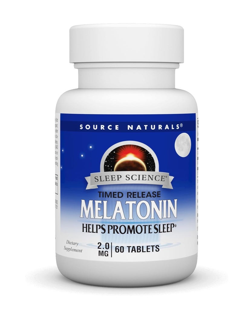 Source Naturals Helps Promote Sleep 2 Mg 60 Tablets - Image 1