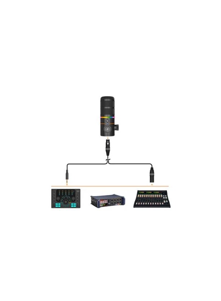 كوميكا ميكروفون لاسلكي ديناميكي قلبي الشكل من نوع Comica EJoy D10 PRO (D) RGB RGB - أسود - Image 5
