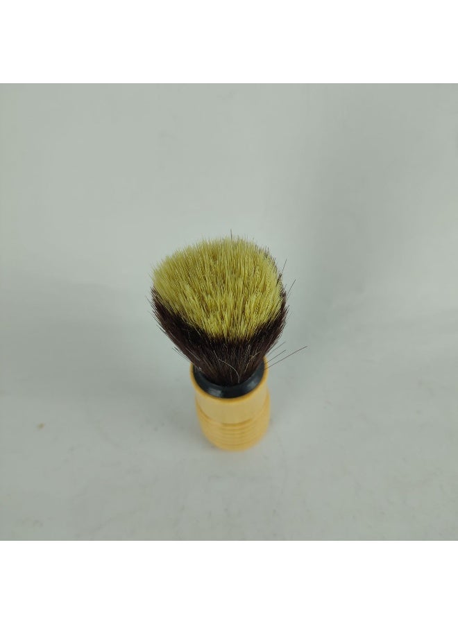 Men's shaving brush - thick and soft bristles - equipped with a wooden handle - Image 2