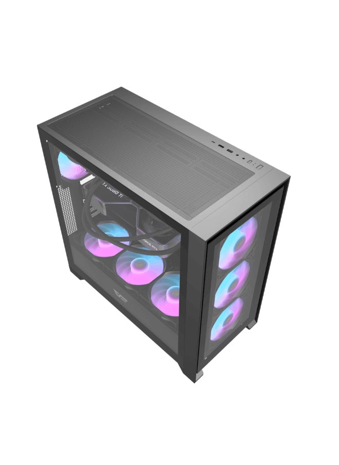AYGRO DARKFLASH  INTEL CORE I7-12700K, RTX 4060 8GB, 32GB RAM , SSD 1TB NV2, 700W PSU, 4-ARGB FAN TOWER,WINDOWS 11  - Image 4