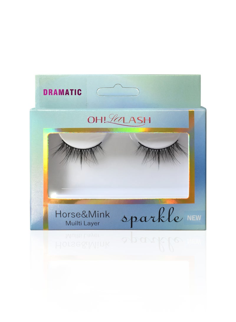 OH! LALASH Gorgeous 3D natural hair mink false eyelash  - Image 1