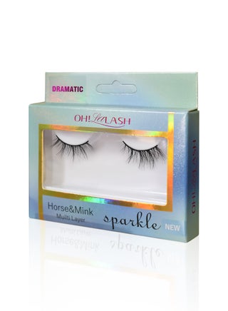 Gorgeous 3D natural hair mink false eyelash - view 2