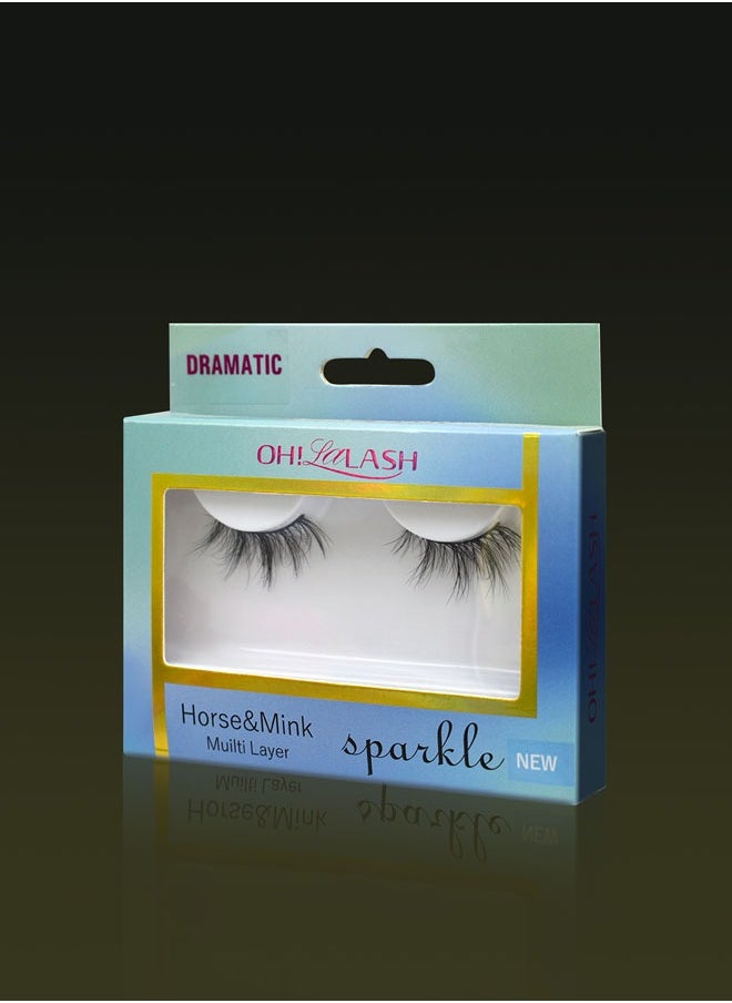 OH! LALASH Gorgeous 3D real fur natural hair false eyelash  - Image 3