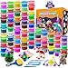 ESSENSON Air Dry Clay 80 Colors Modeling Magic Clay Best Gift for Boys Girls Age 312 Year Old DIY Molding Kids with Sculpting Tools Decoration Accessories Kids Art Crafts - Image 3