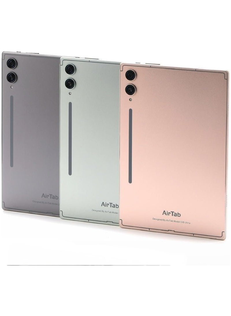 إيرتاب تابلت S10 Ultra 5G Wi-Fi Android، شاشة 10.1 بوصة، ذاكرة وصول عشوائي (RAM) سعة 16 جيجابايت، ذاكرة تخزين داخلية سعة 1 تيرابايت، بطارية 10000 مللي أمبير/ساعة مع لوحة مفاتيح عربية، - Image 3