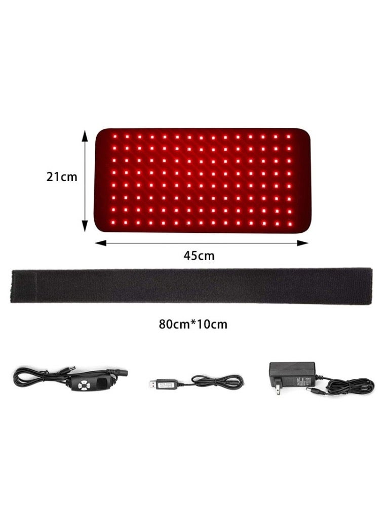 Generic 120 LEDs Red Light + Infrared Light Therapy Belt For Back Shoulder Waist Pain Relief  - Image 2