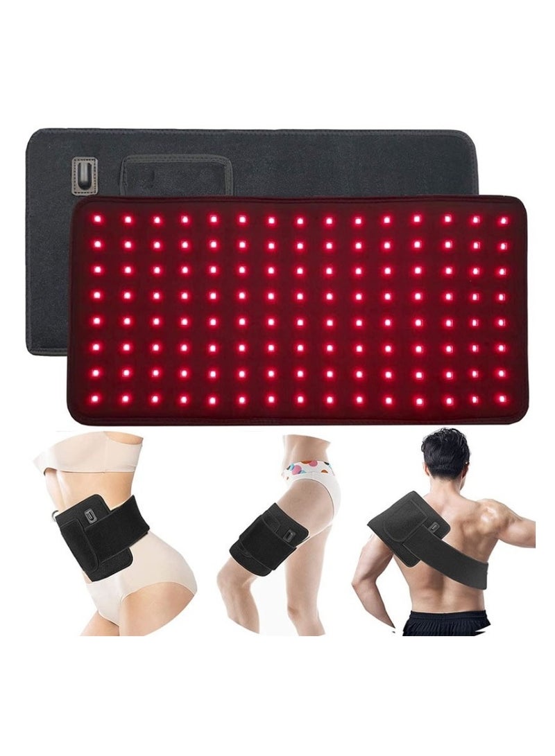 Generic 120 LEDs Red Light + Infrared Light Therapy Belt For Back Shoulder Waist Pain Relief  - Image 1