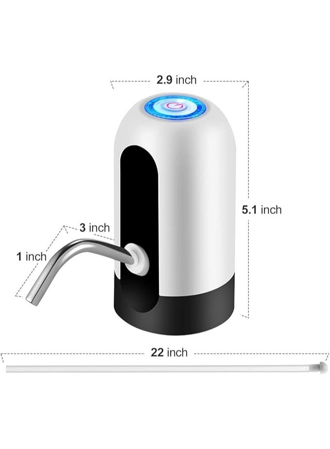 Electric Water Dispenser, Automatic Portable Water Dispenser, Drinking Water Pump for 5 Gallon Bottle Jug - Image 3