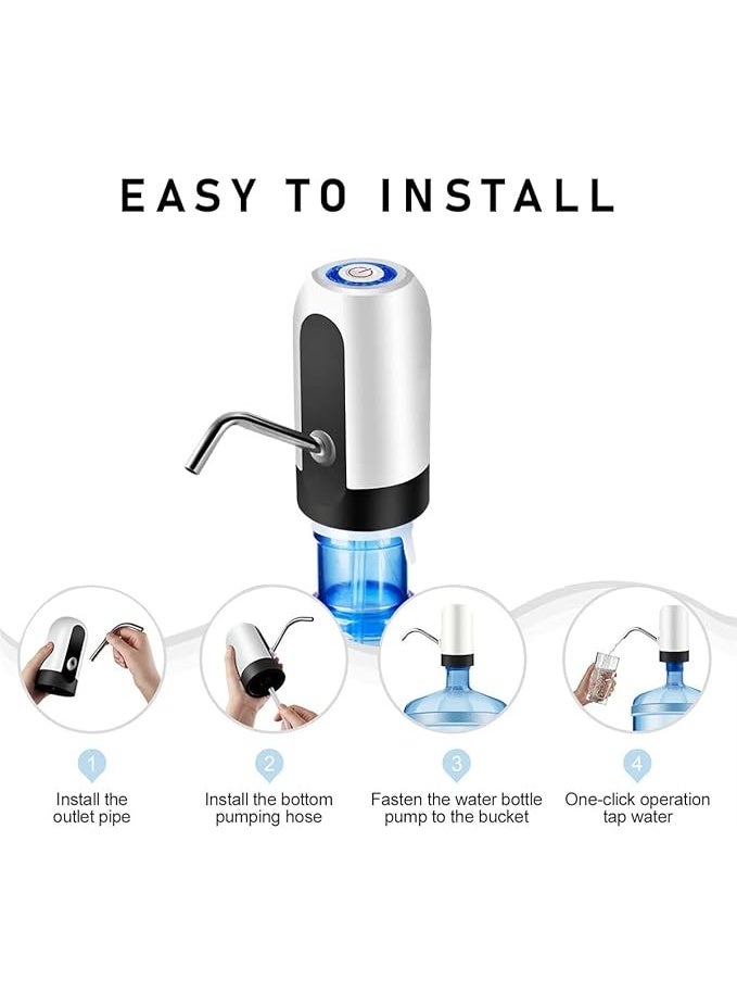 Electric Water Dispenser, Automatic Portable Water Dispenser, Drinking Water Pump for 5 Gallon Bottle Jug - Image 2