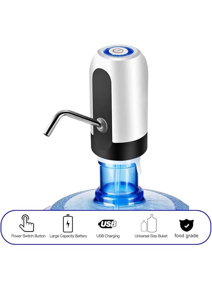 Electric Water Dispenser, Automatic Portable Water Dispenser, Drinking Water Pump for 5 Gallon Bottle Jug - Image 4