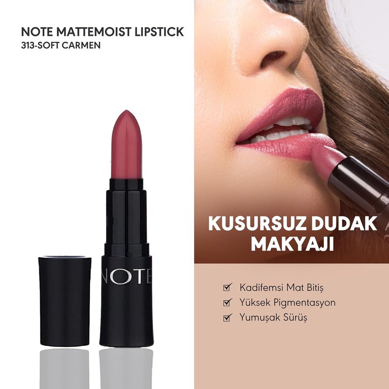 Note Cosmetique Lipstick Soft Carmen Matte - Image 2