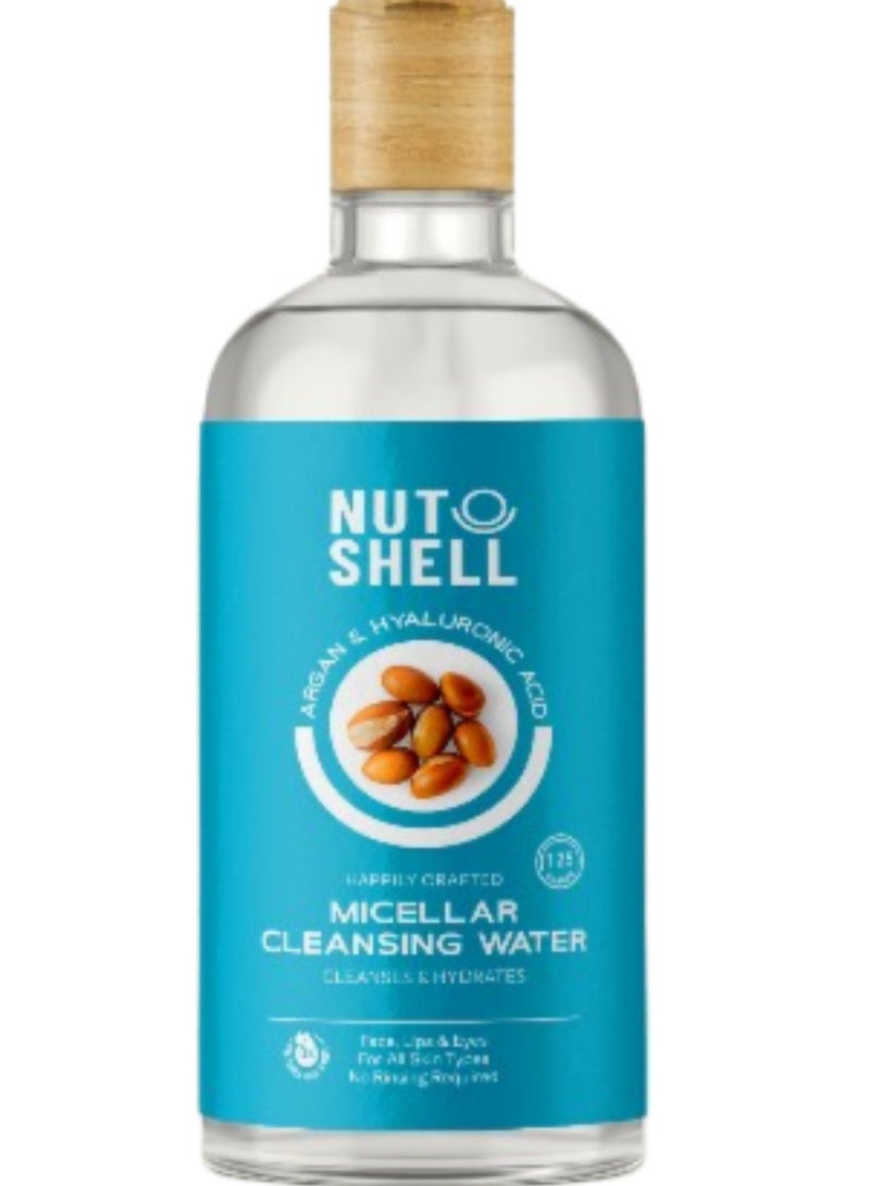 NUTSHELL Argan & Hyaluronic Acid Micellar Cleansing Water 250ml