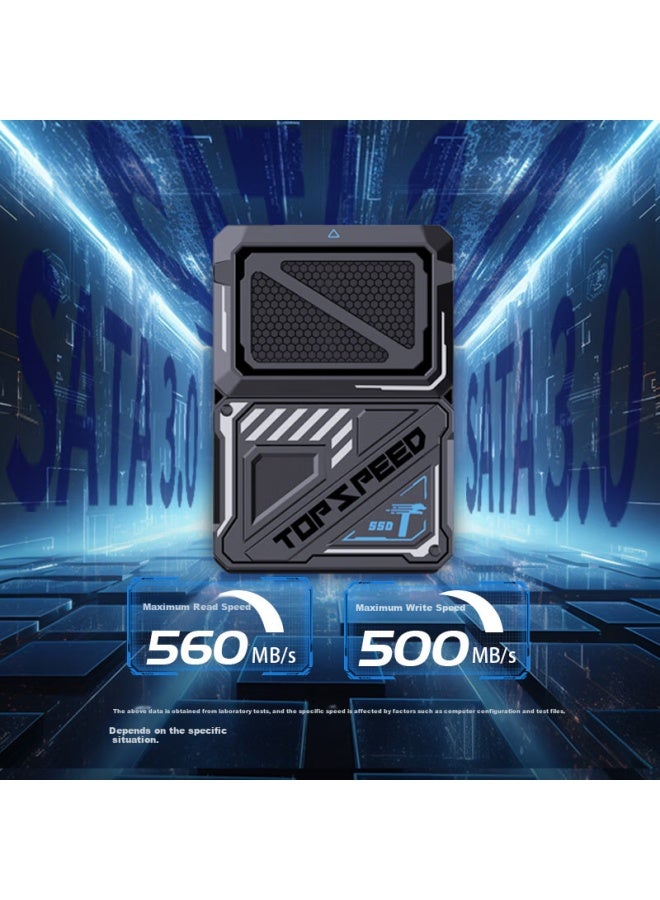 Tanlr Explorer 1tb Ssd, Sata 3.0 Interface, High-speed Tlc Particles, Read Speed 560mb/s, Desktop And Laptop Storage Accessory, Leopaard T560 Series - Image 2