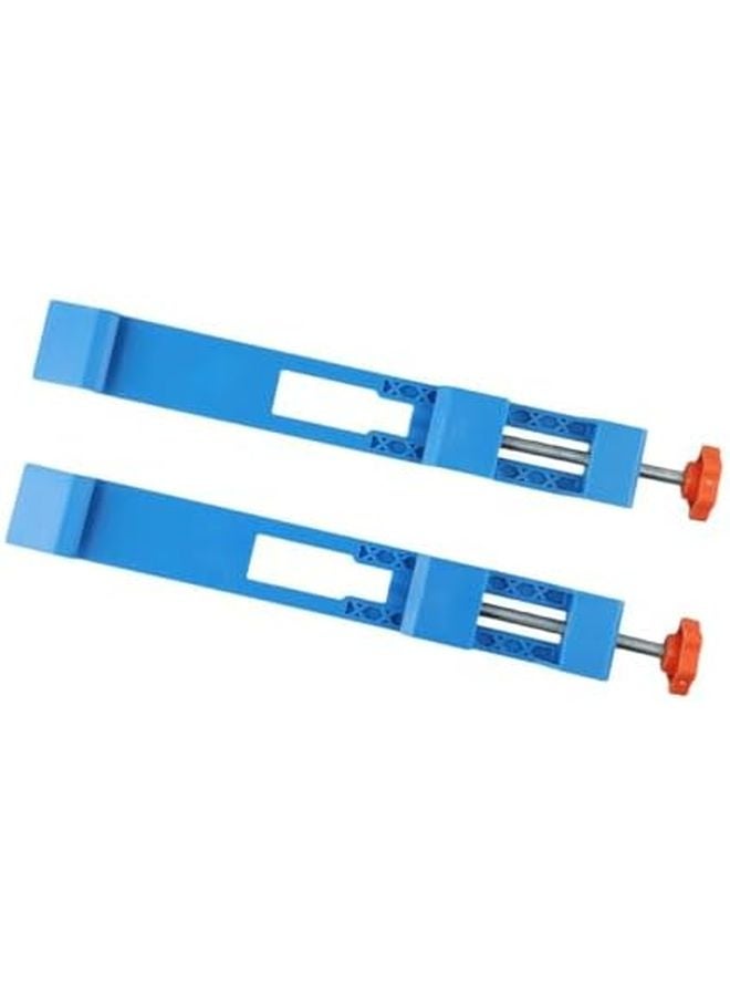 Adjustable Cutting Machine Base Rail Guide Circular Saw Milling Positioning Clamps 2Pcs - Image 2