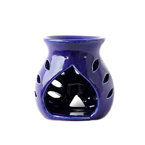 Brahmz Set of 3 Regular Ceramic Aroma Burner Oil Diffuser with Tealight - Image 5