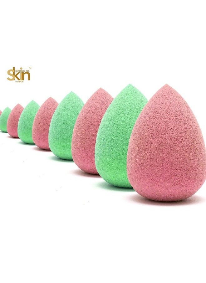 REPUBLIC OF SKIN London - Latexfree Ecofriendly Antimicrobial Marshmallow Beauty Blender Makeup Sponge (Dark Pink) - Image 1