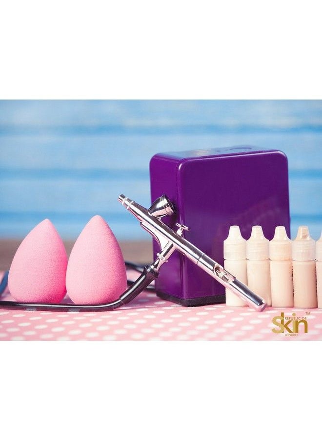 REPUBLIC OF SKIN London - Latexfree Ecofriendly Antimicrobial Marshmallow Beauty Blender Makeup Sponge (Dark Pink) - Image 1