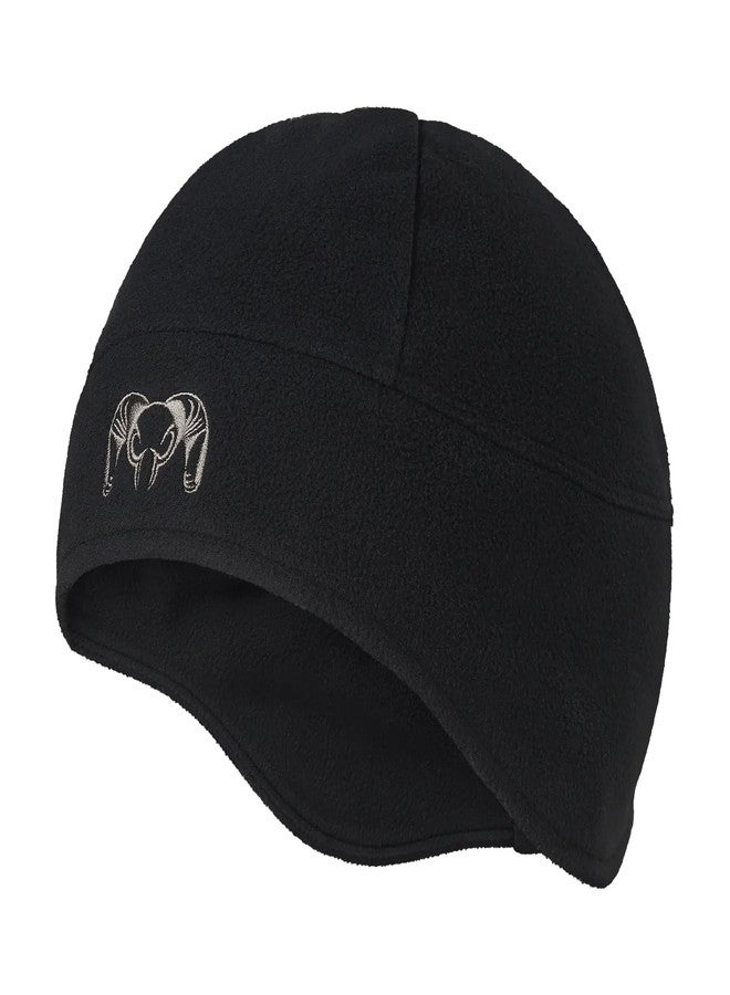 KUIU Proximity LT Beanie - Windproof, Ultra-Quiet, Lightweight Micro-Fleece, 4-Way Stretch, Odor-Resistant Cold Weather Hat for Hunting & Outdoor Activities Black - Image 1