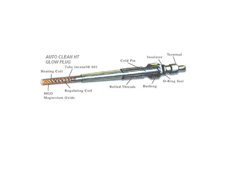 AutoClean شمعات تسخين ديزل لسيارة رينو داستر 110 (6 سرعات، RXZ) (1 قطعة) - Image 2